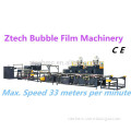 Rapid fill air bubble packaging making machine